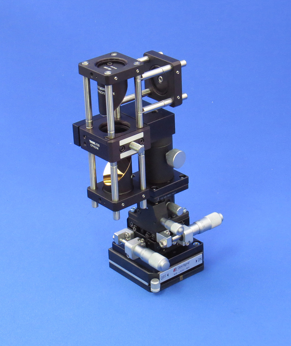 反射光学系型光収集光学ユニット MLCOA-W200-700-PM-F203.2-1F-SMA