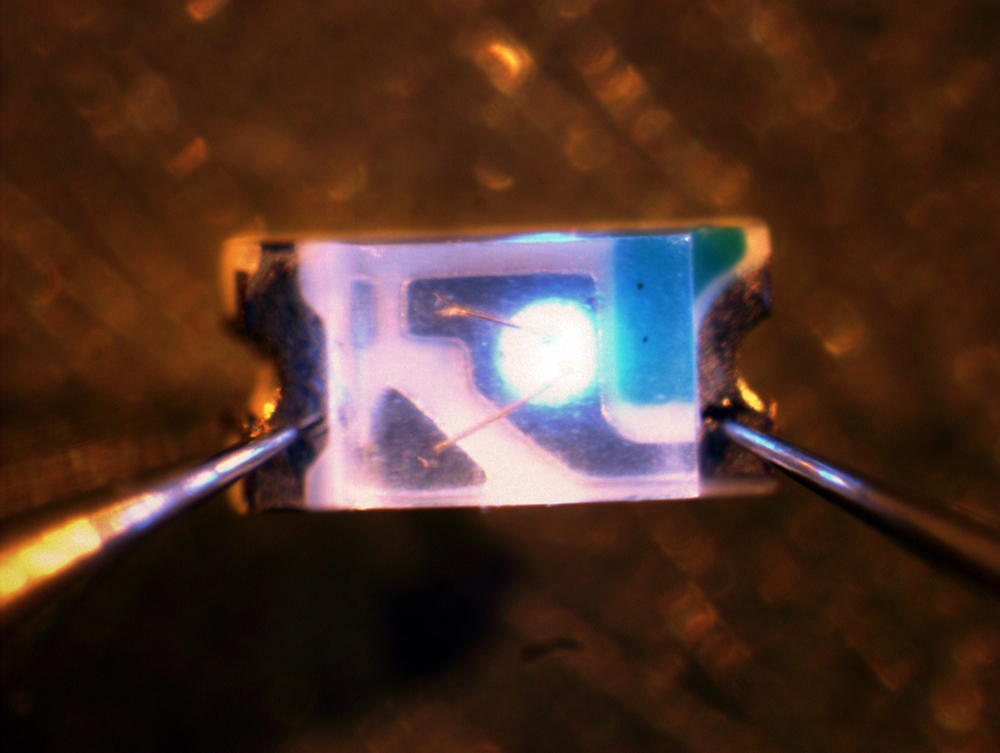 LED測定時の写真